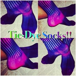 Custom Tie-Dye Socks!!