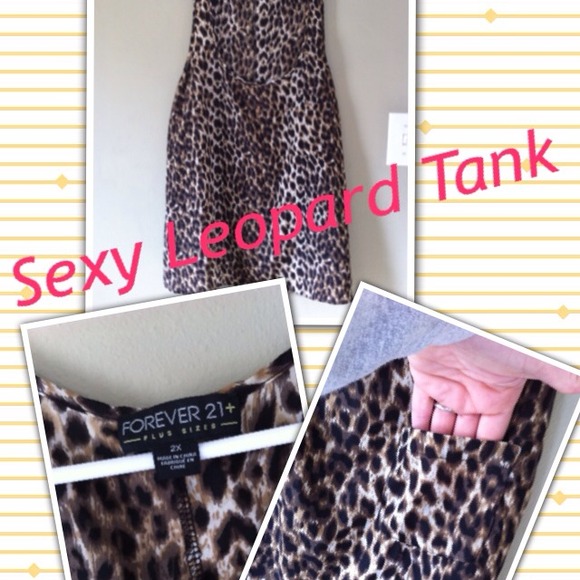 ***SOLD***Sexy Leopard Tank