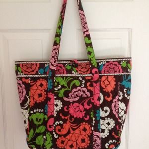 Vera Bradley Large Laptop Tote in Lola