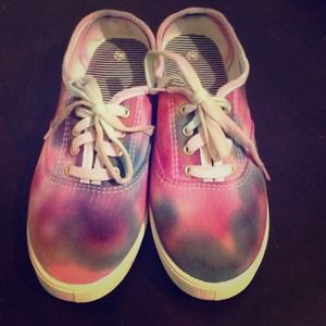 Pink Tie-Dye Sneakers
