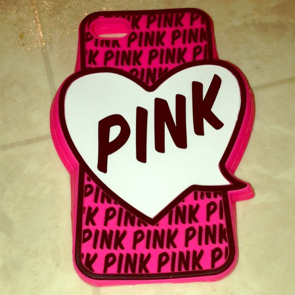 Pink phone case