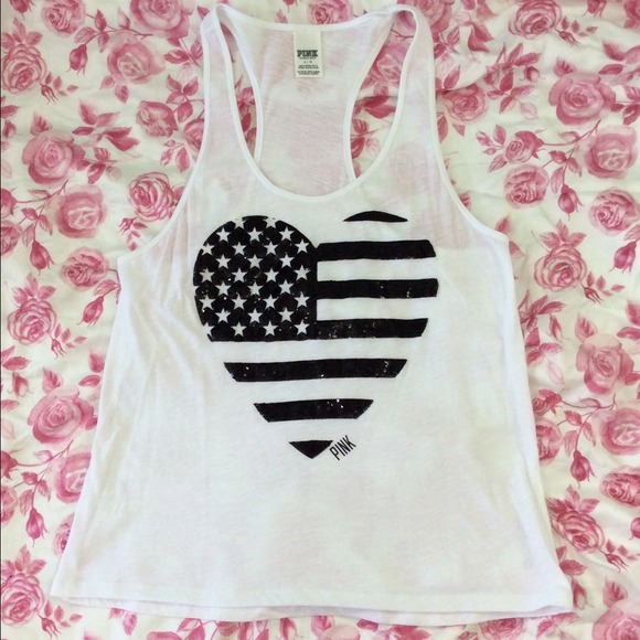 Victorias Secret PINK Sequined Tank