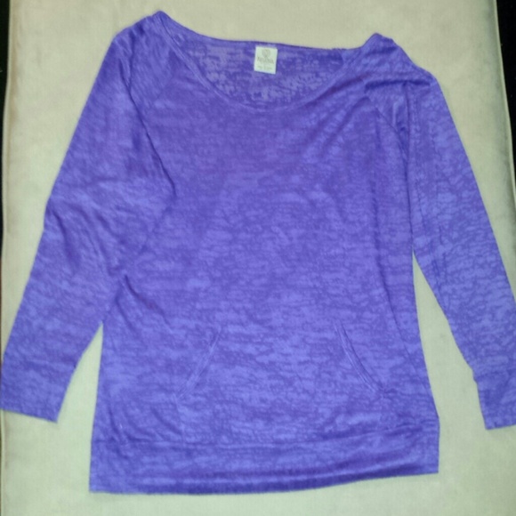 ***SOLD in bundle*** XL purple burn out shirt