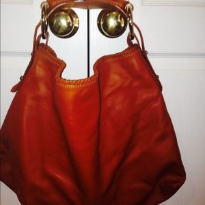 Gucci leather handbag