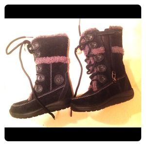 Toddler size 6 Timberlands Boots Black