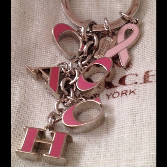 SOLD EBAYCoach LIMITED EDITION breast cancer aware