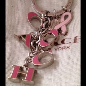 SOLD EBAYCoach LIMITED EDITION breast cancer aware