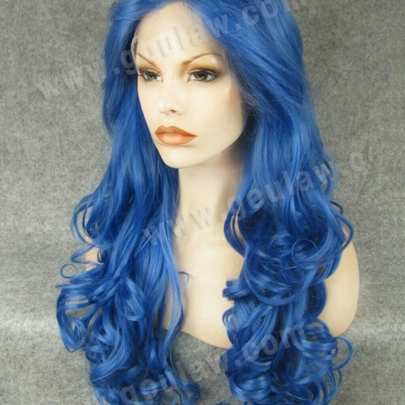 Blue Doll Lace Front Wig 26 inches long - Picture 3 of 4