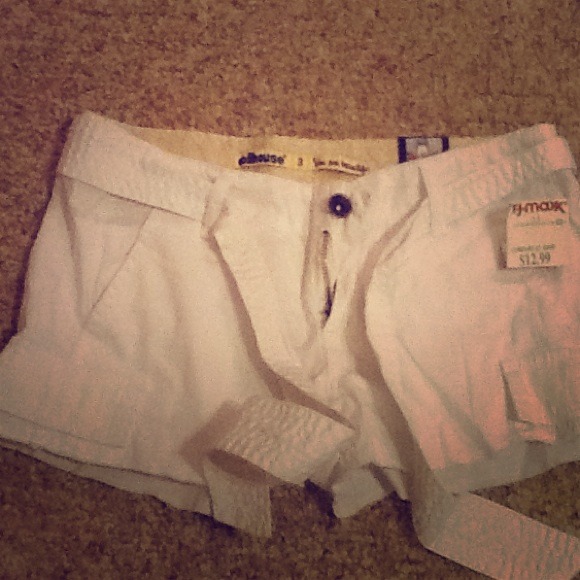 Dollhouse white shorts