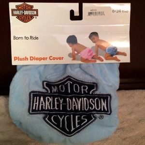 Harley Davidson diaper cover