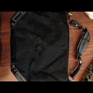 Black coach bag