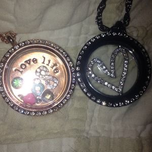 Origami Owl lockets bundle