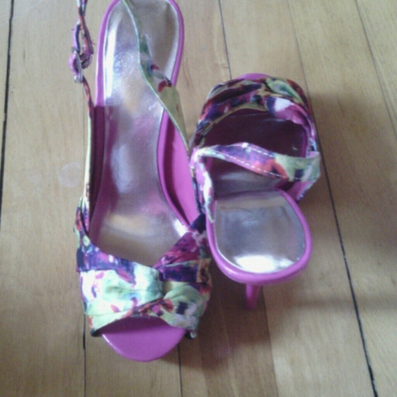 Pink heels