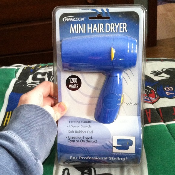 1200 watt mini hair dryer.