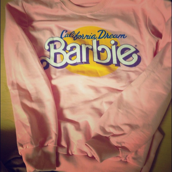 HOST PICK 💋💋🎉🎉Topshop barbie sweatshirt! Pc(: