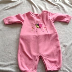 Carter's fleece one piece