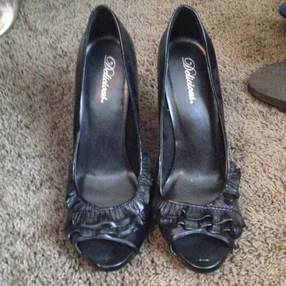 Black heels