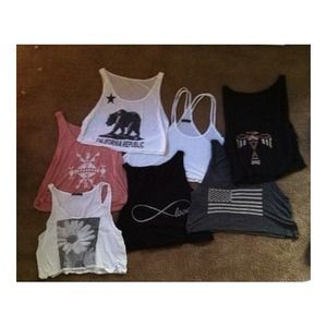 California Republic Brandy Cropped Top