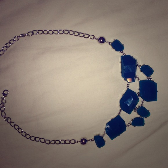 Beautiful Blue jewels necklace - Picture 1 of 1