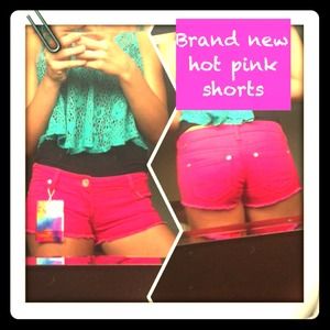 Hot Pink Shorts