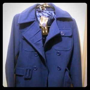 Waist length Blue Jacket