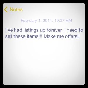 Please buy my stuff!