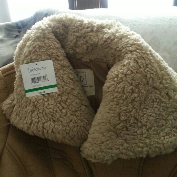 Suede Coat/jacket - Picture 2 of 3