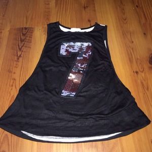 Delia's cutoff #7 shirt