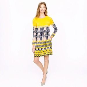 J. Crew Jules dress in Scroll Print, size 2.