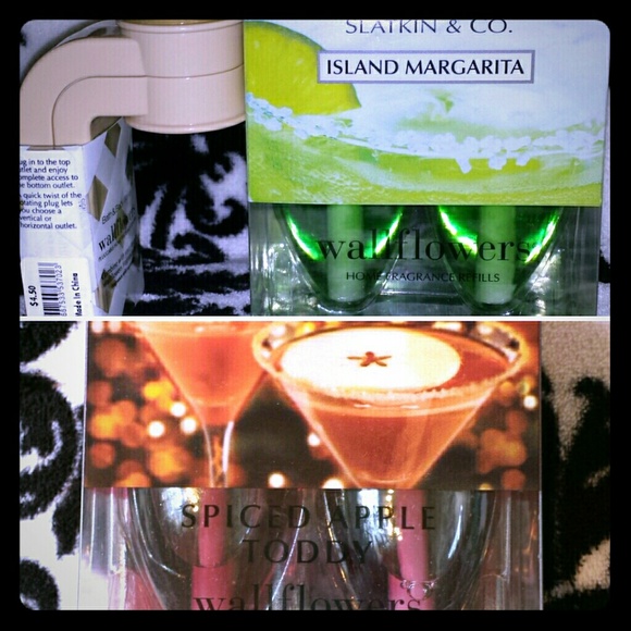 Wall flower & 2 scent refills from bath&body works