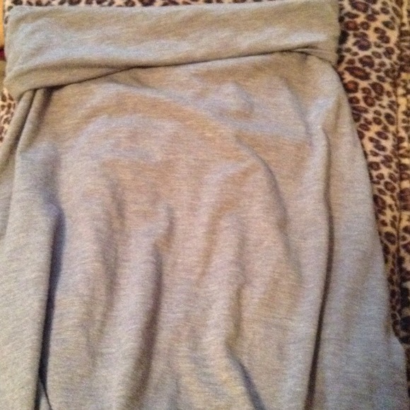 Light gray skirt best offer very good condition