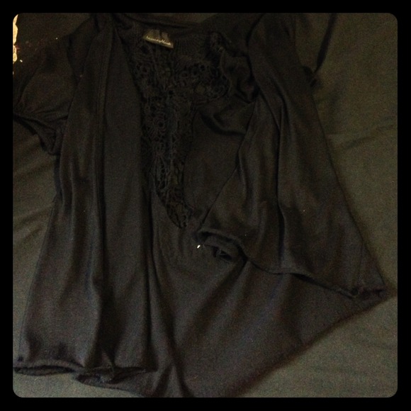 black cardigan like grey one