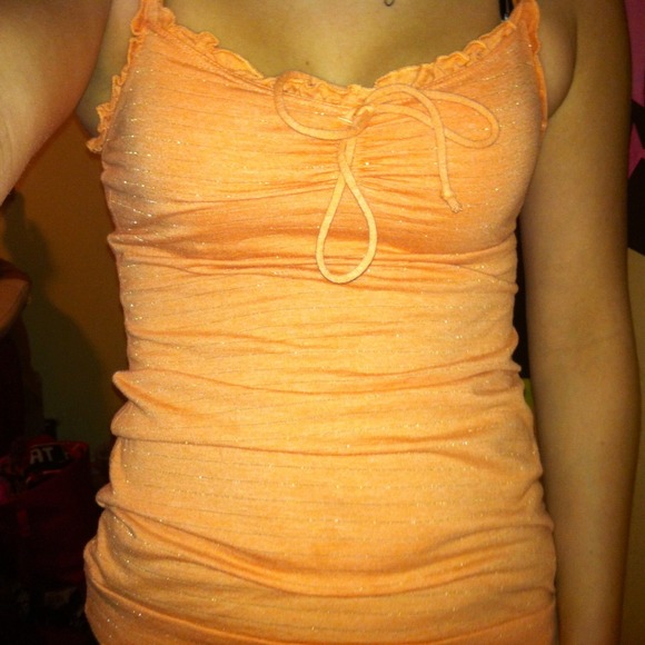 Orange Hollister Shirt