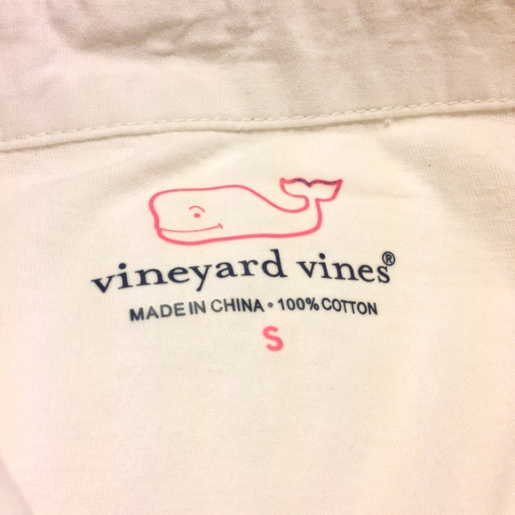 NWOT White Vineyard Vines Polo - Picture 3 of 4