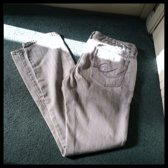 🚫bundled🚫Express metallic silver jeans - Picture 3 of 3