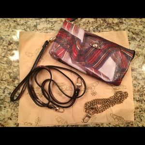 Vivienne Westwood leather clutch