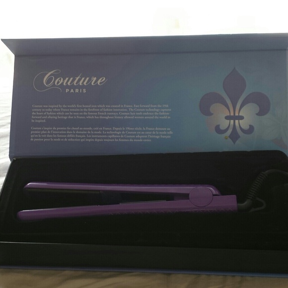 Couture Paris purple straightner pkge