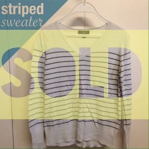 Striped sweater