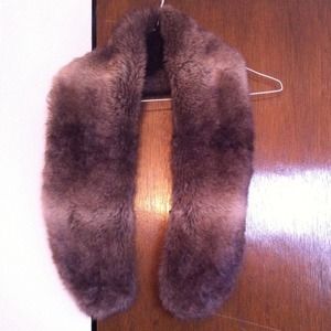 Faux fur scarf