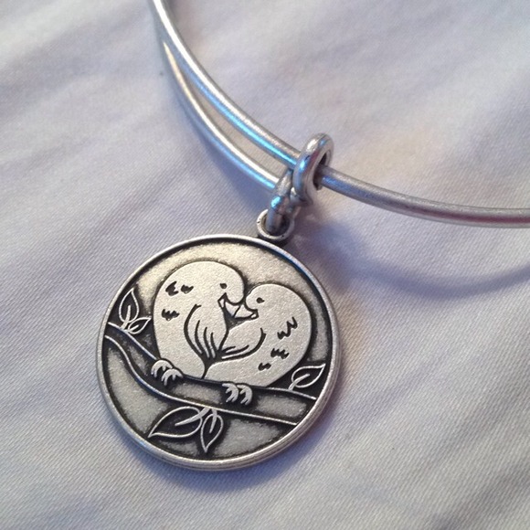 Silver Love Birds Alex and Ani