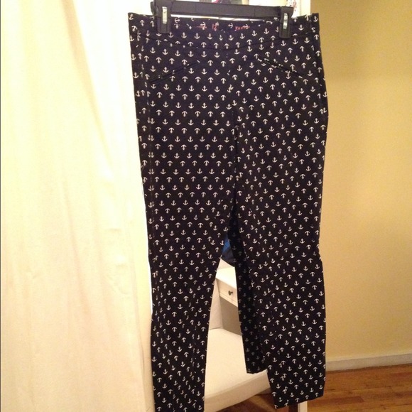 RESERVED Gap cropped anchor pants