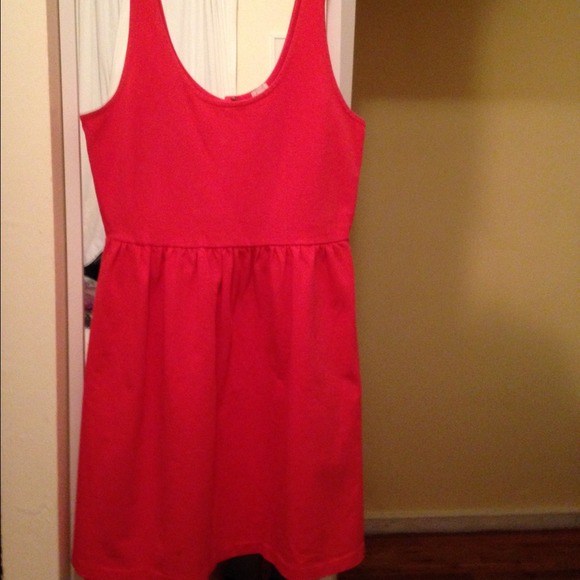 SALE: Jcrew factory orange cotton dress