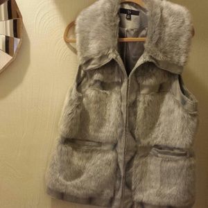 Rachel Zoe fur vest