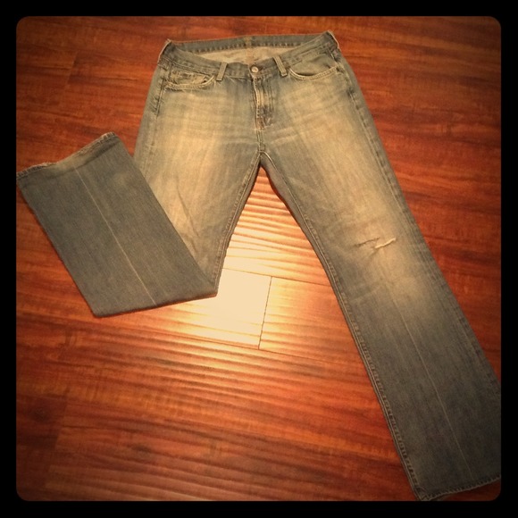 7 for all mankind bootcut jeans