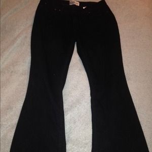 Black Levi jeans. Size 14S