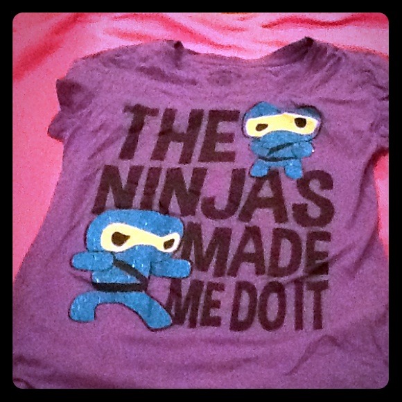 “The Ninjas Made Me Do It” Graphic Tee