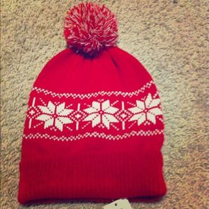 J.crew pom-pom hut