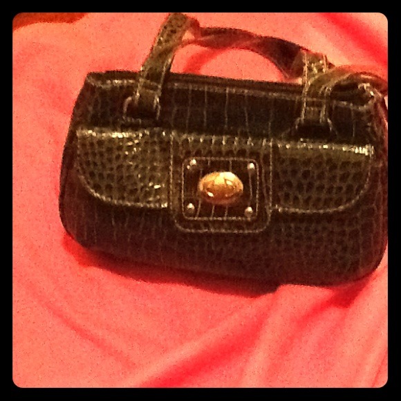 Super Hot Forest Green VEGAN Snakeskin Purse💚💋