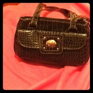 Super Hot Forest Green VEGAN Snakeskin Purse💚💋