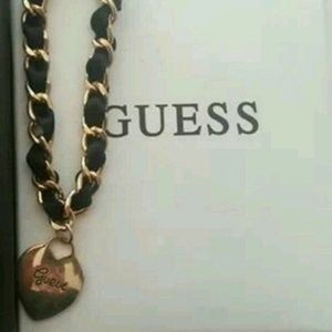 Guess earrings and bracelet
